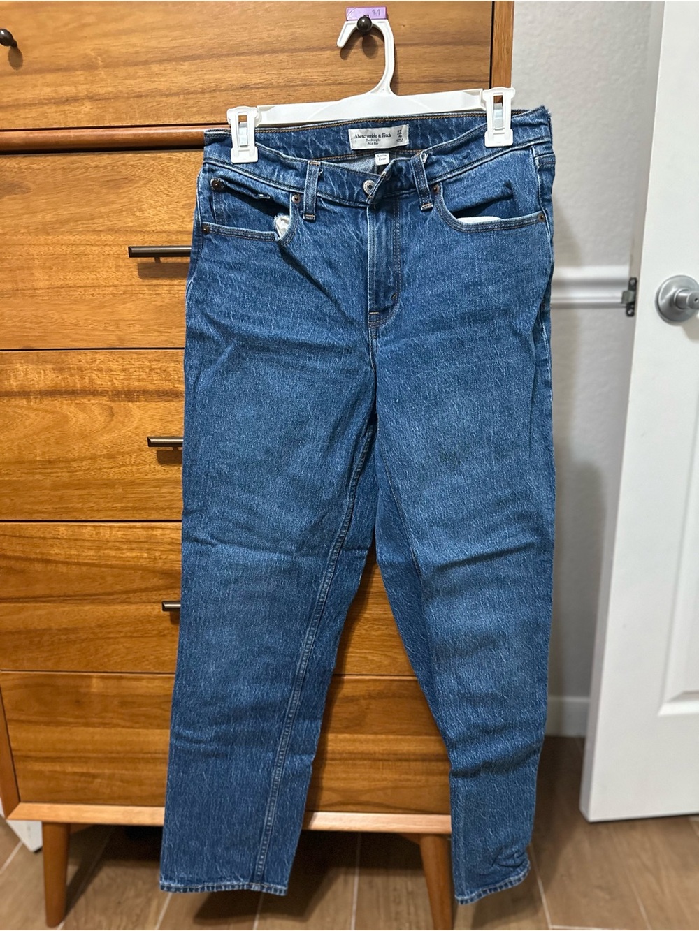 Abercrombie & Fitch Blue Boyfriend Jeans